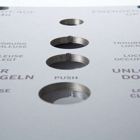 fertig bedrucktes Gehäuse